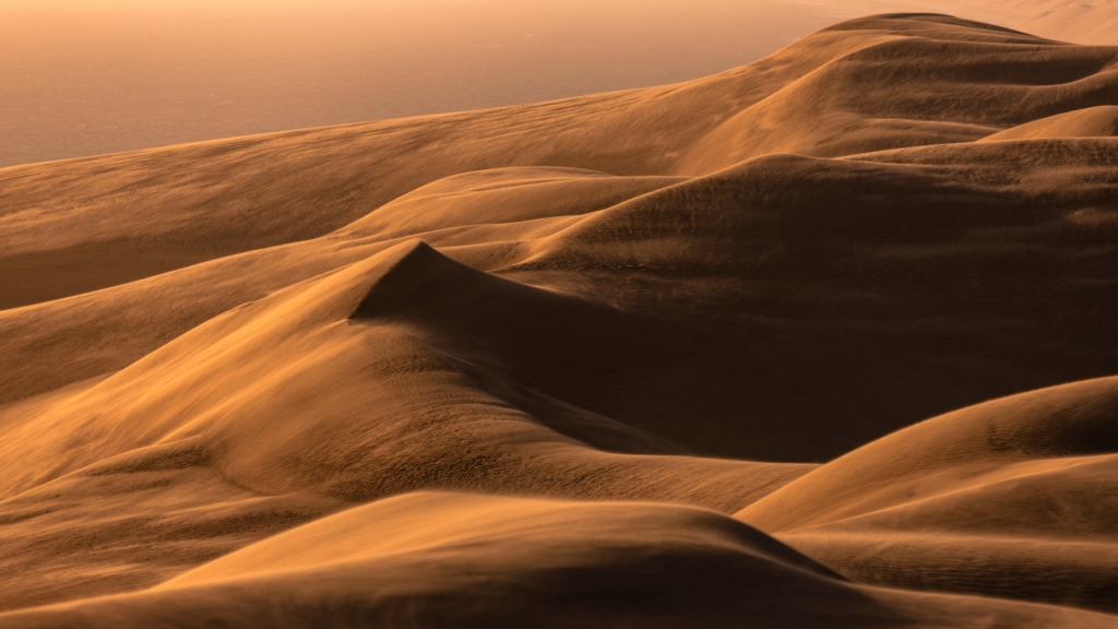 Sand Dunes in Namibia